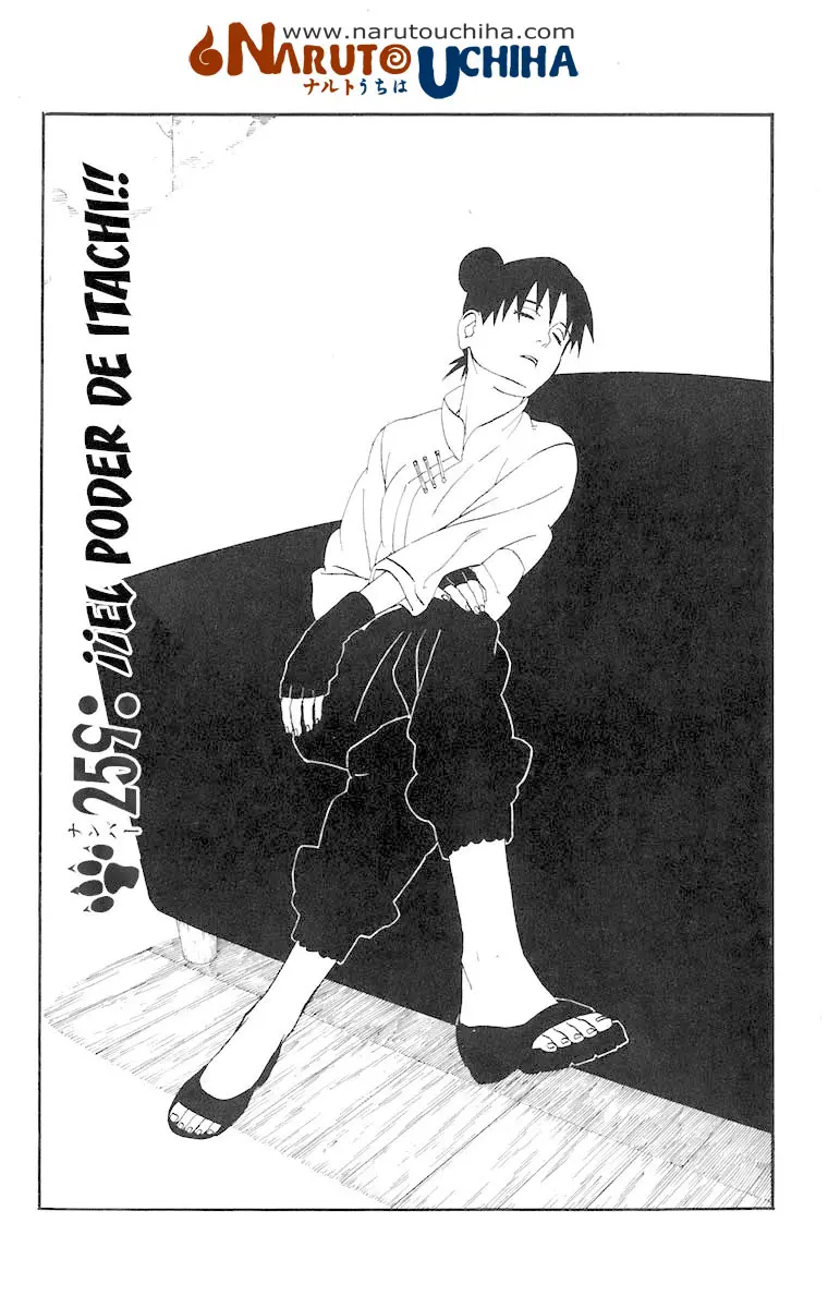 Naruto capítulo 259, página 1