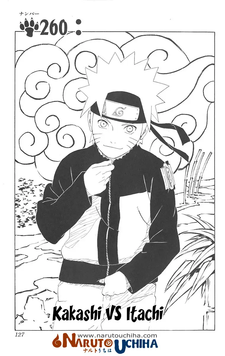 Naruto capítulo 260, página 1