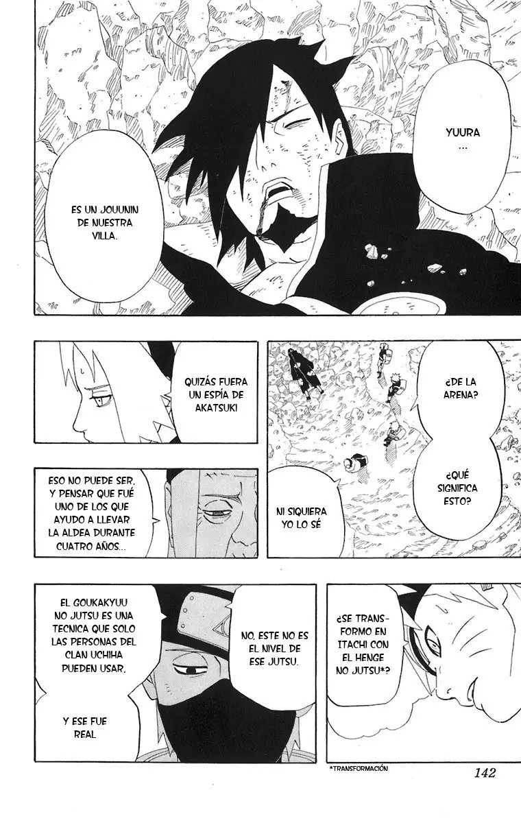 Naruto capítulo 260, página 15