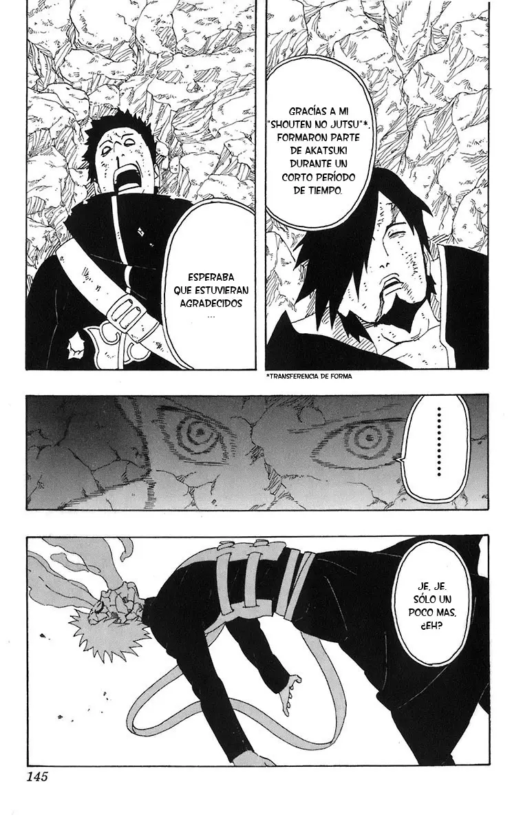 Naruto capítulo 260, página 18