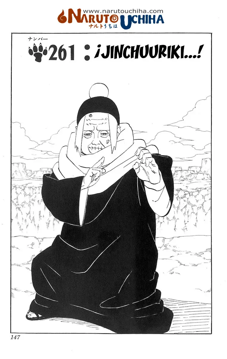 Naruto capítulo 261, página 1