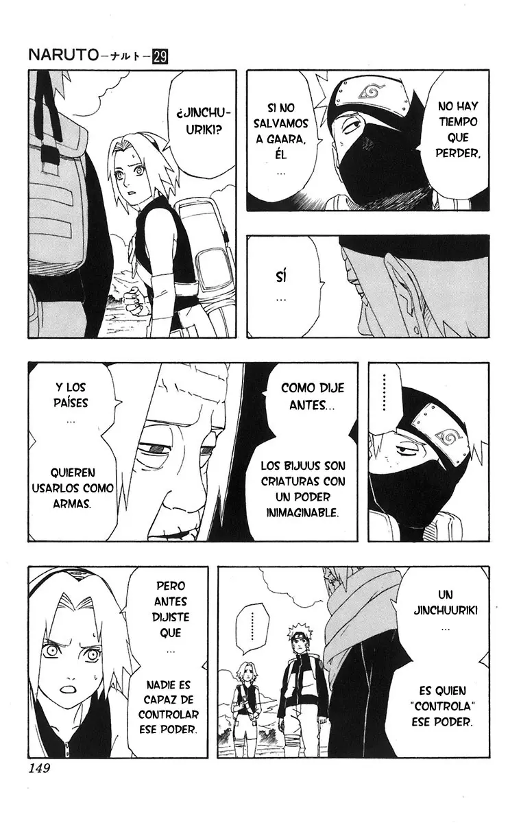 Naruto capítulo 261, página 3