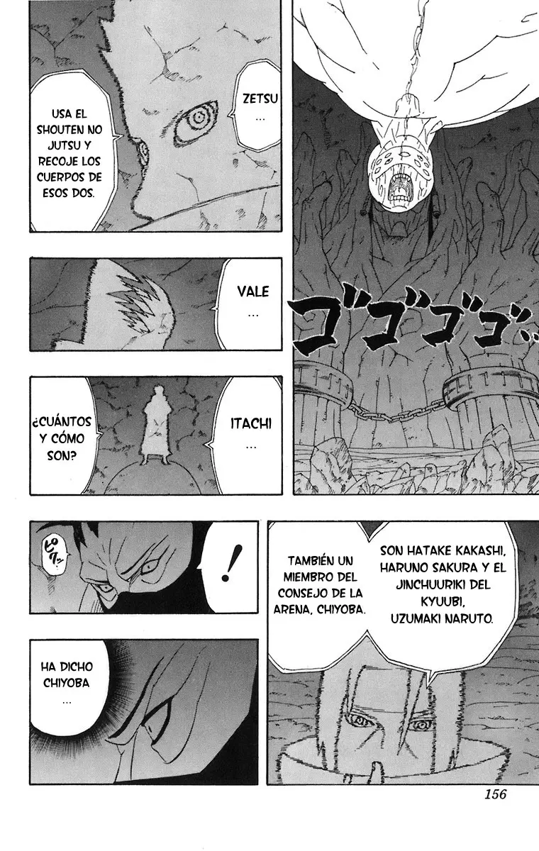 Naruto capítulo 261, página 10