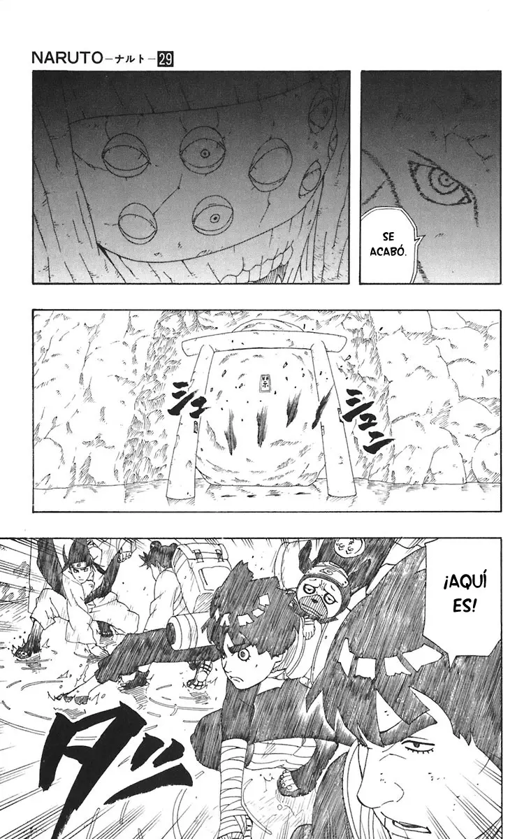Naruto capítulo 261, página 19