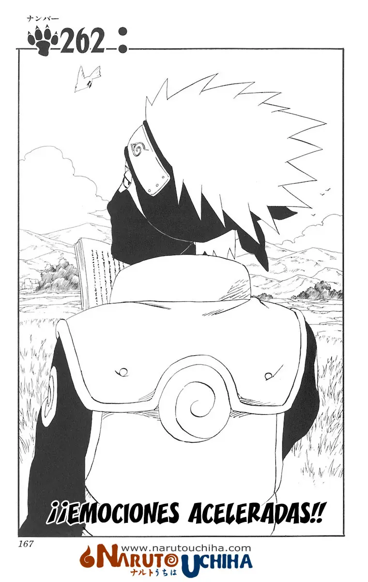 Naruto capítulo 262, página 1