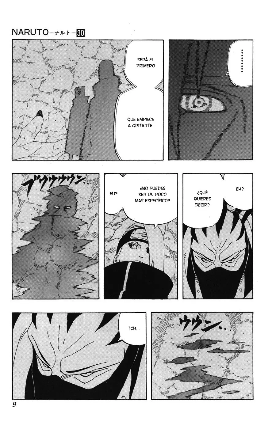 Naruto capítulo 263, página 3