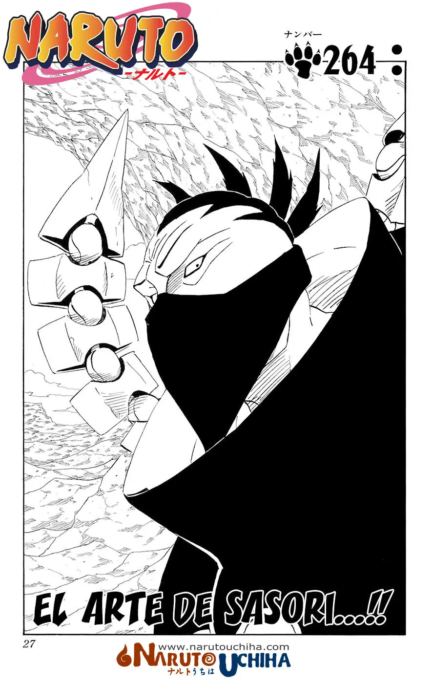 Naruto capítulo 264, página 1