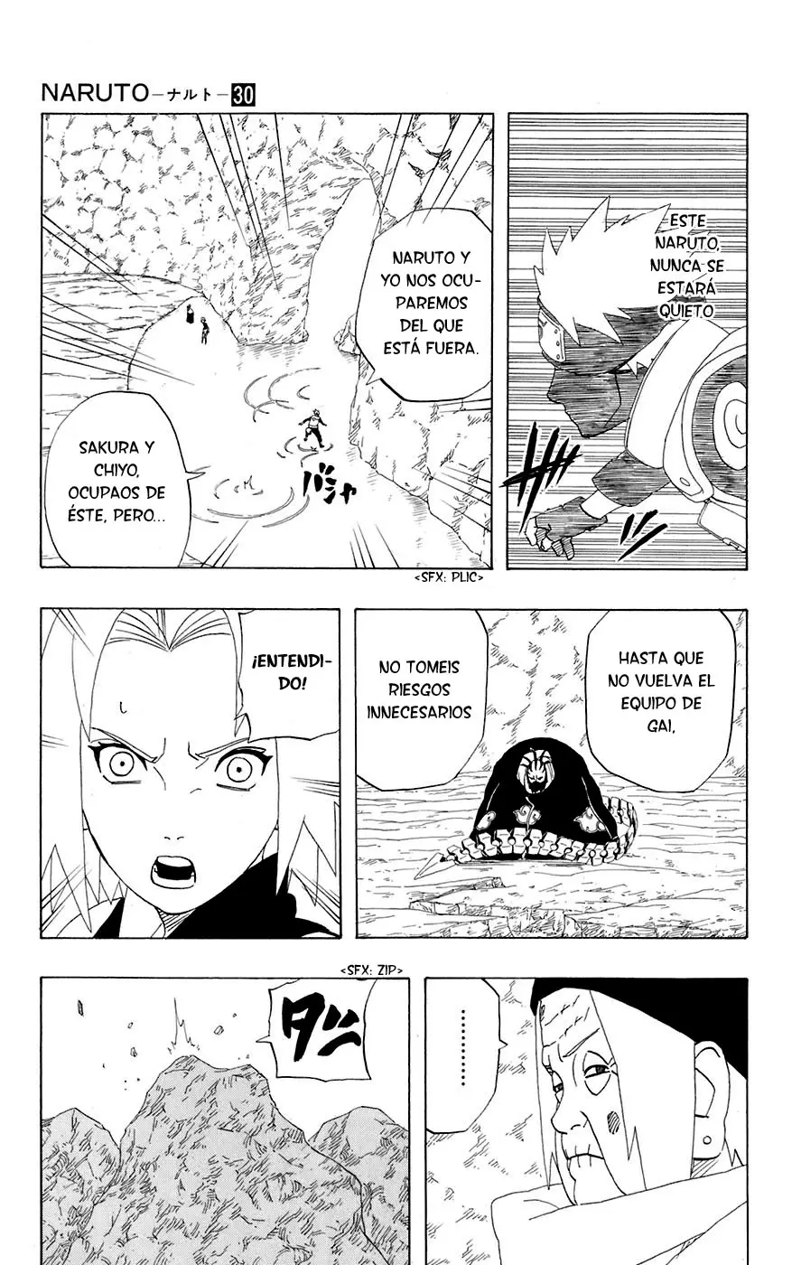 Naruto capítulo 264, página 13