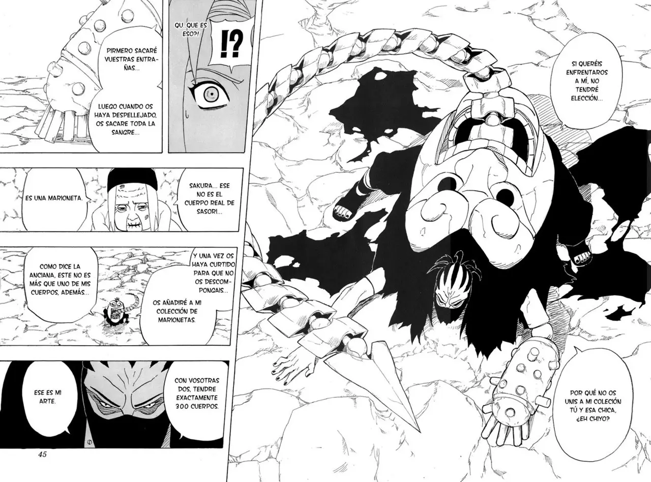 Naruto capítulo 264, página 18