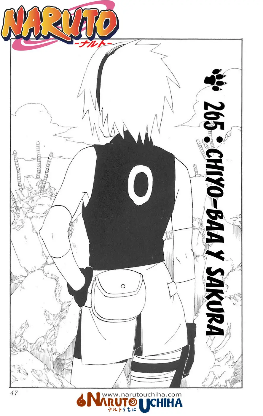 Naruto capítulo 265, página 1