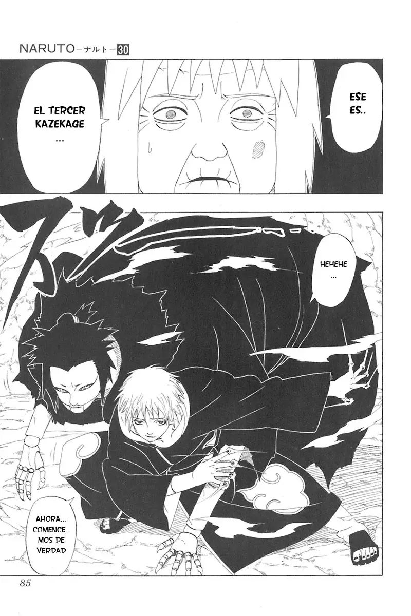 Naruto capítulo 266, página 19