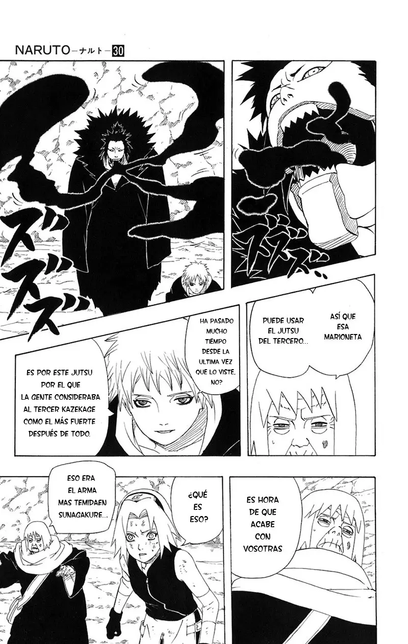 Naruto capítulo 268, página 8