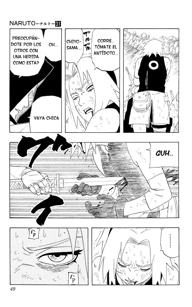 Naruto capítulo 274, página 3