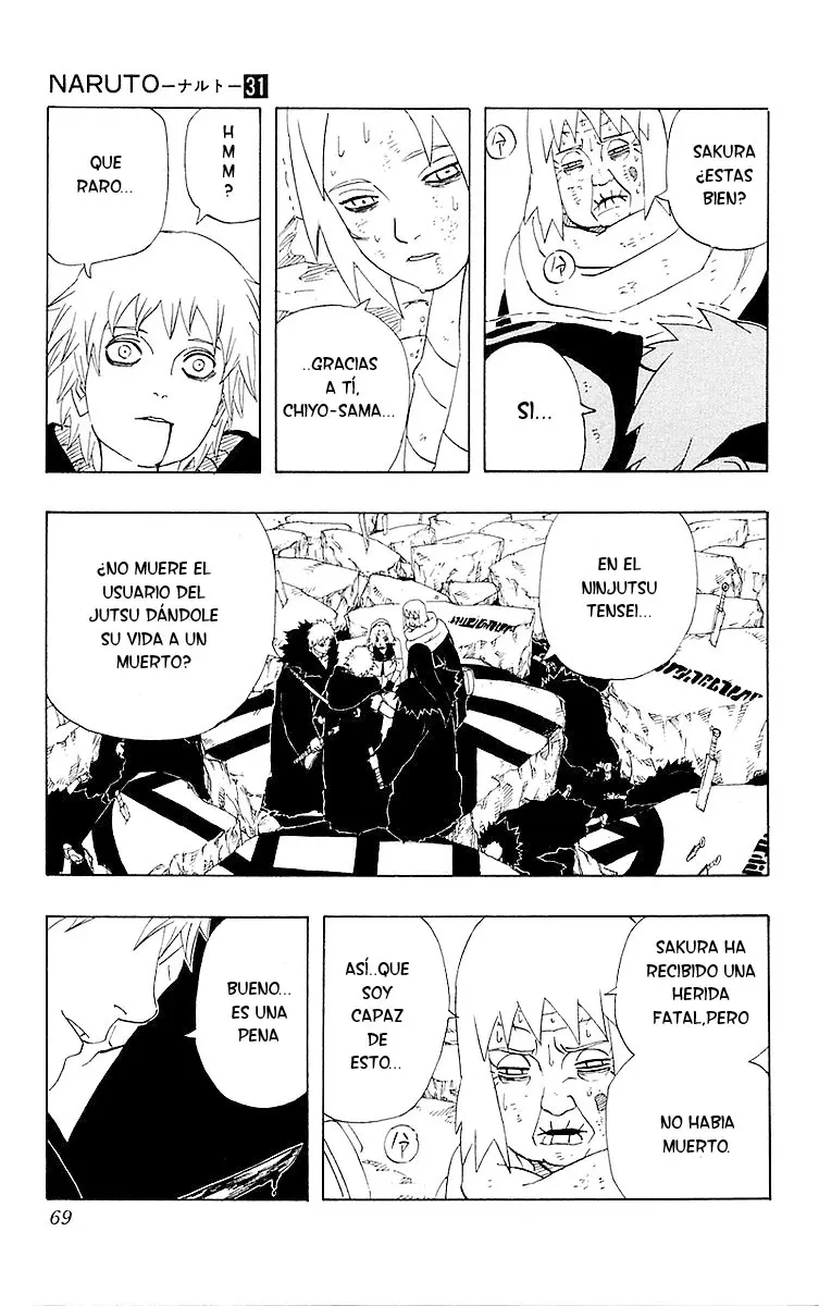Naruto capítulo 275, página 3