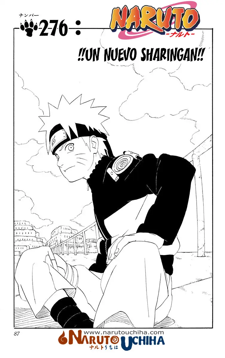Naruto capítulo 276, página 1