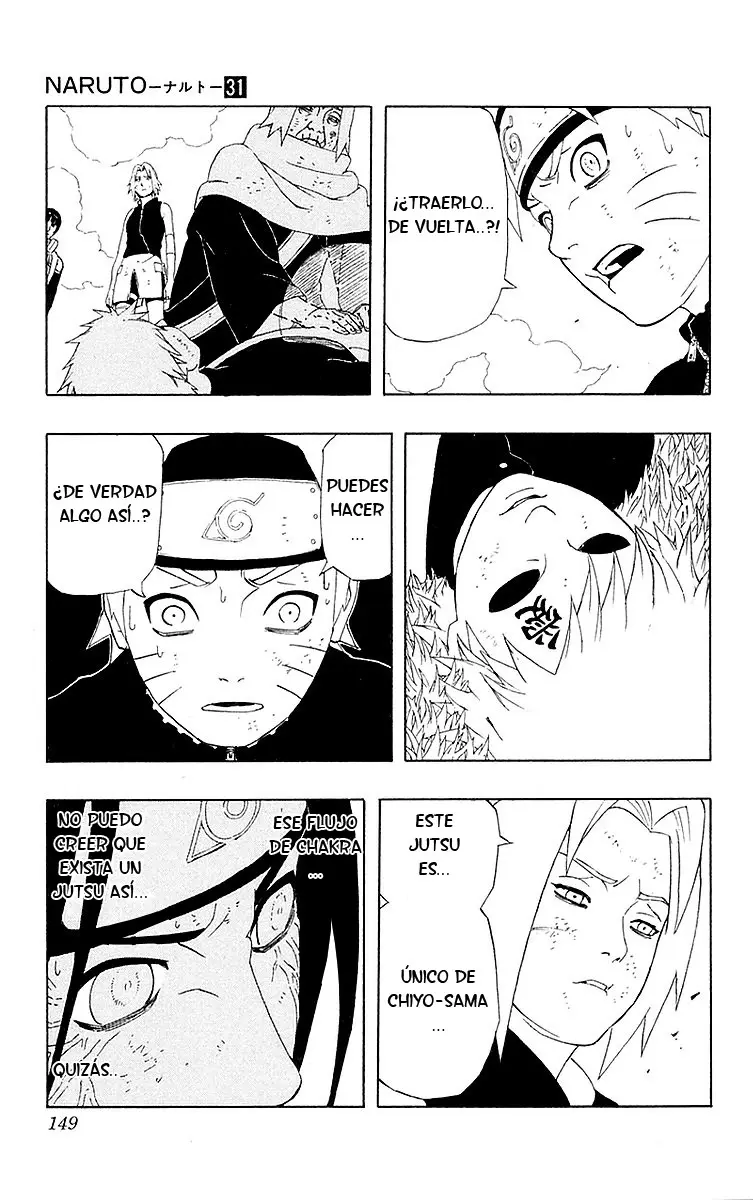 Naruto capítulo 279, página 3