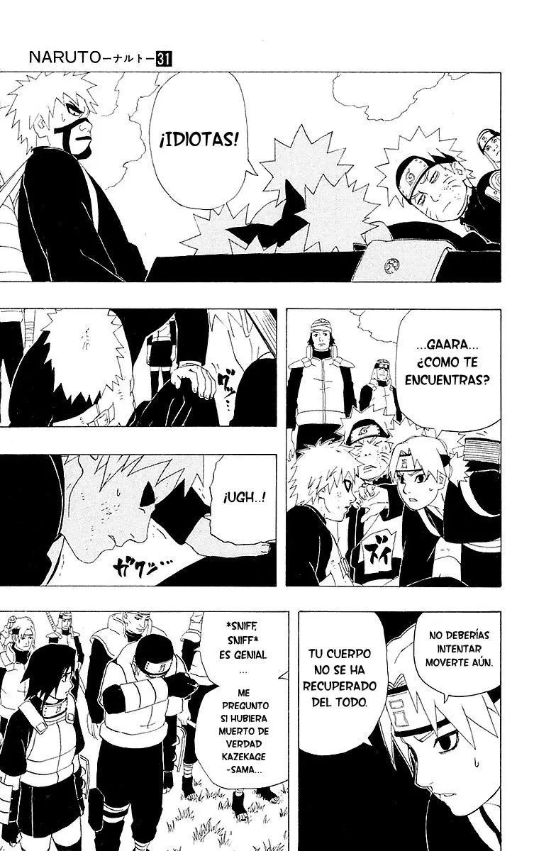 Naruto capítulo 280, página 3