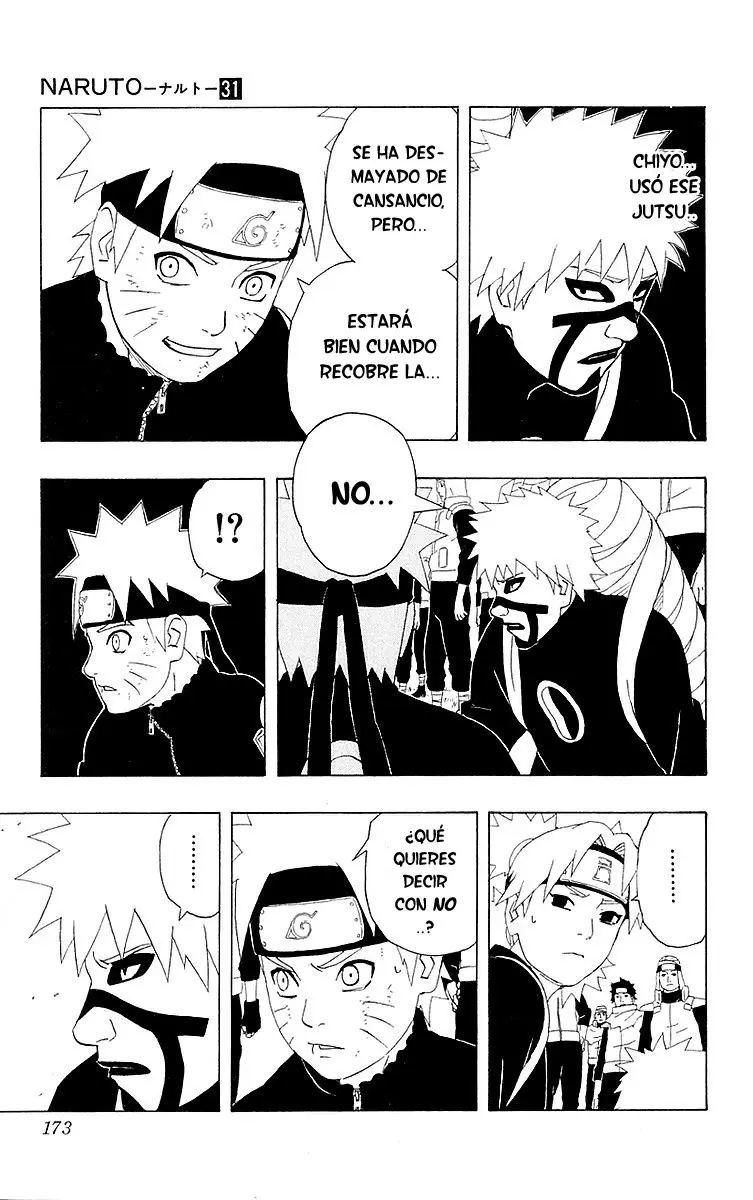 Naruto capítulo 280, página 7