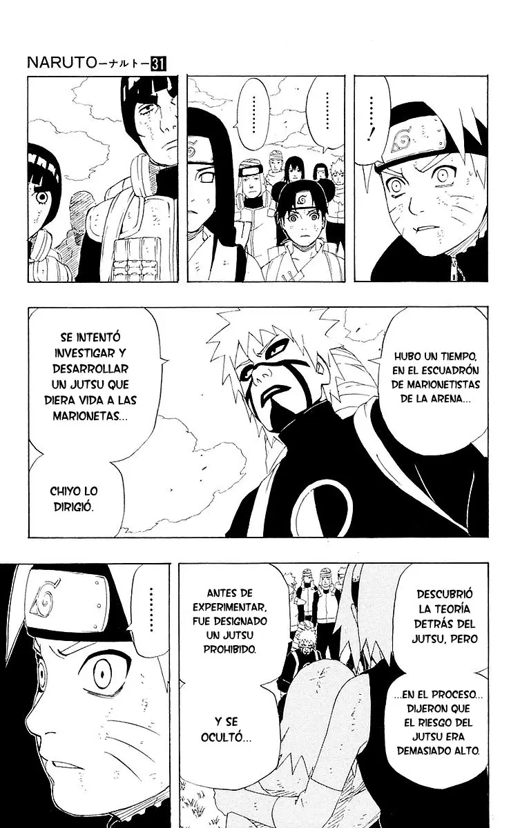 Naruto capítulo 280, página 9