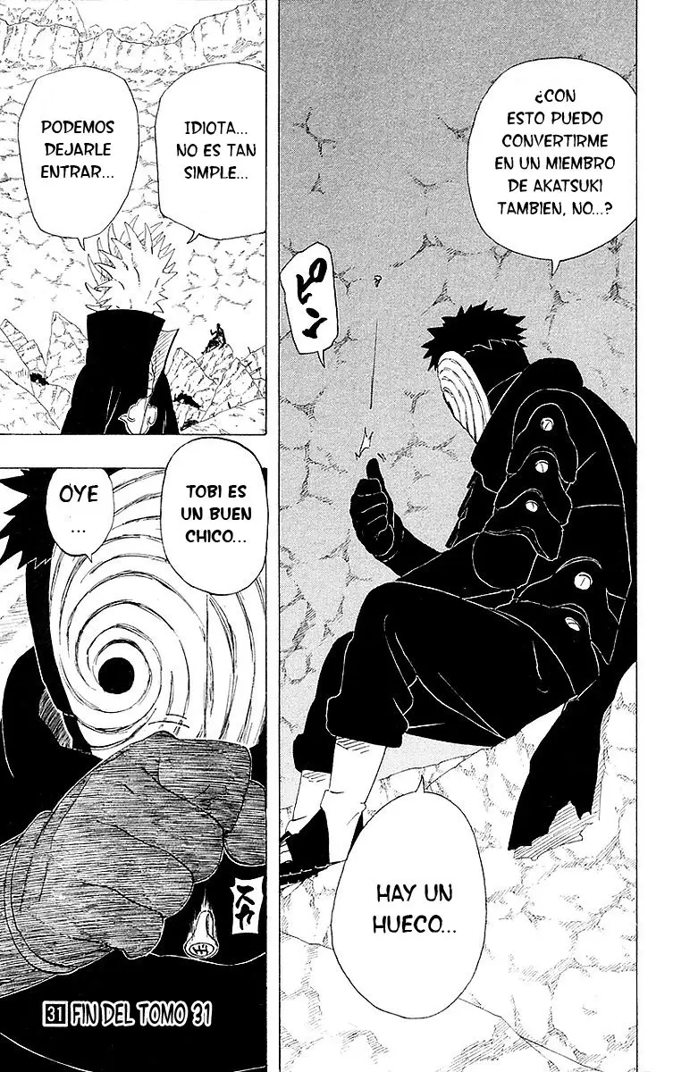 Naruto capítulo 280, página 19