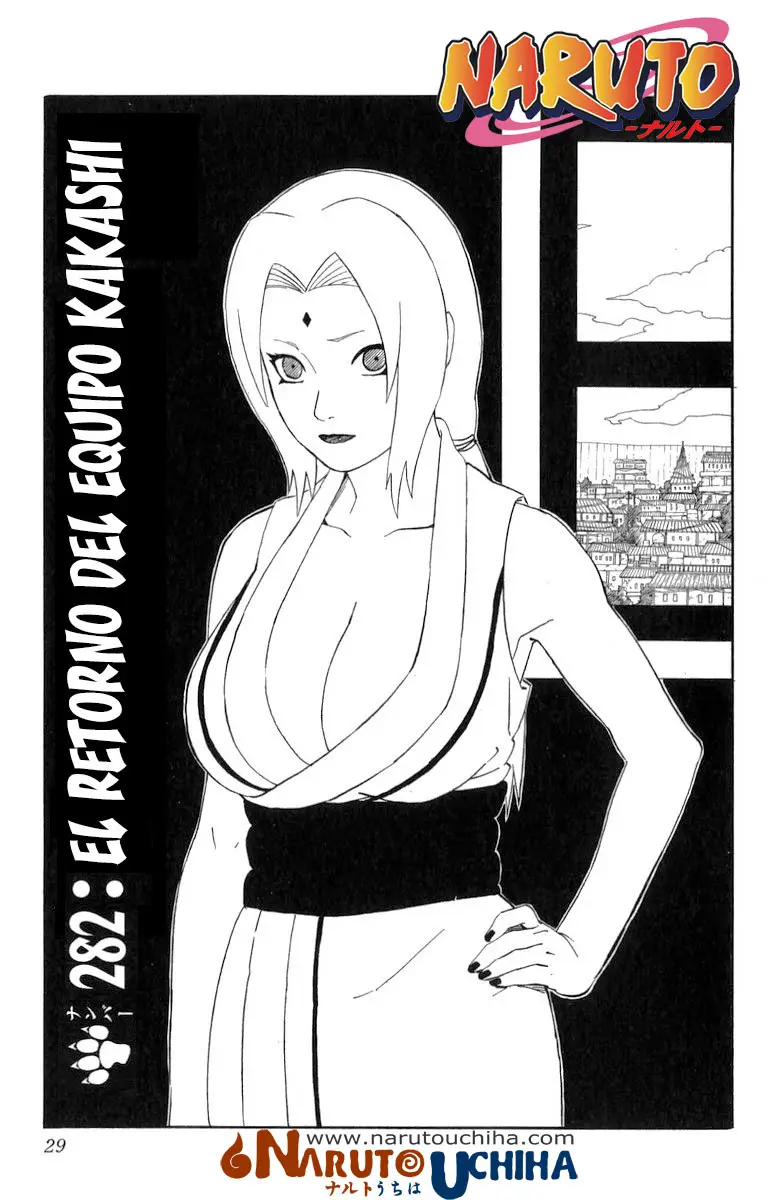 Naruto capítulo 282, página 1
