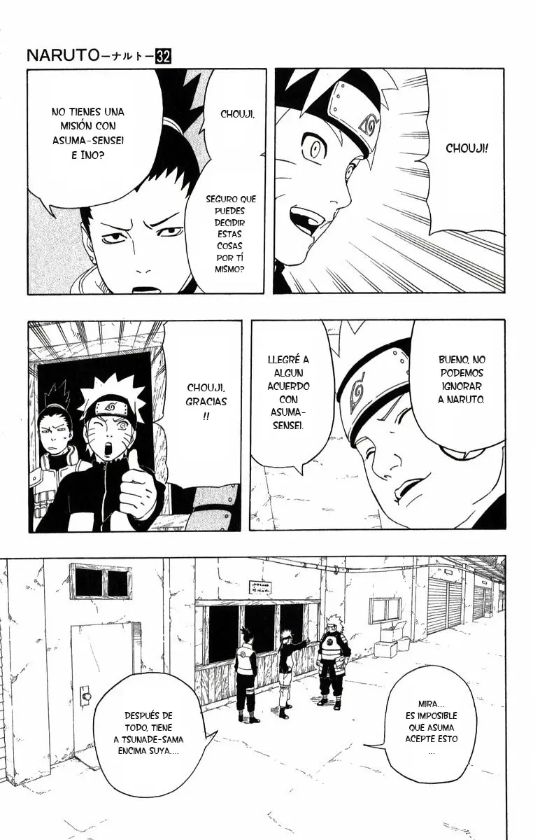 Naruto capítulo 283, página 5