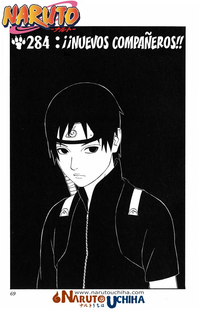 Naruto capítulo 284, página 1