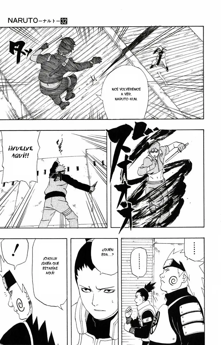 Naruto capítulo 284, página 11
