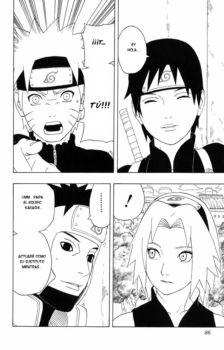 Naruto capítulo 284, página 18