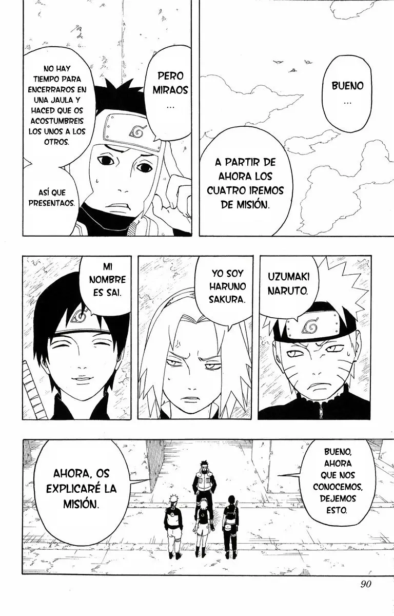 Naruto capítulo 285, página 2