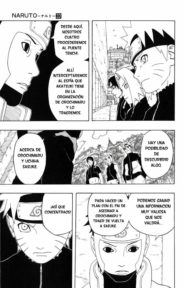 Naruto capítulo 285, página 3