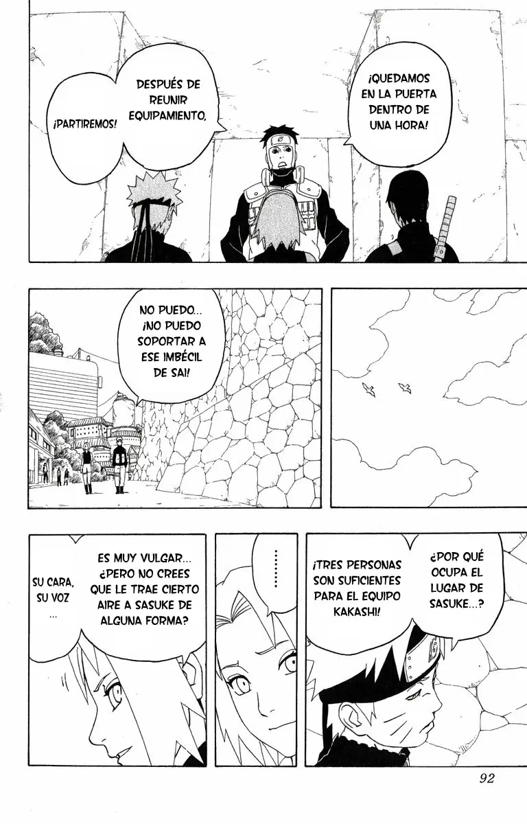 Naruto capítulo 285, página 4
