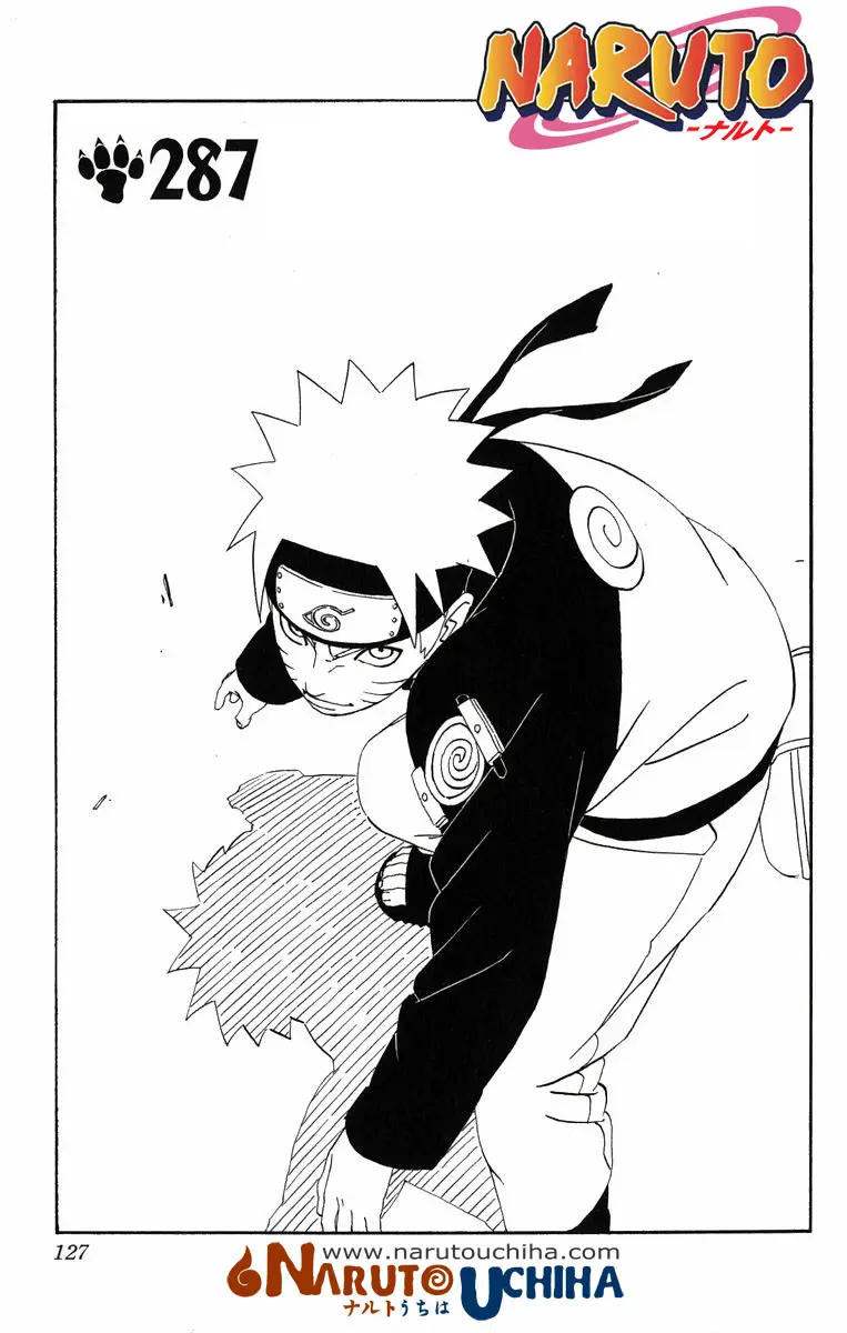 Naruto capítulo 287, página 1