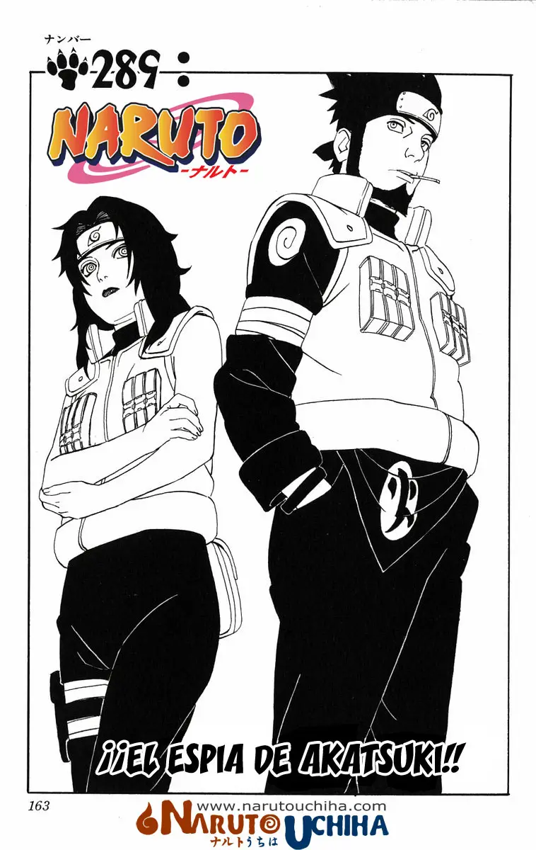 Naruto capítulo 289, página 1