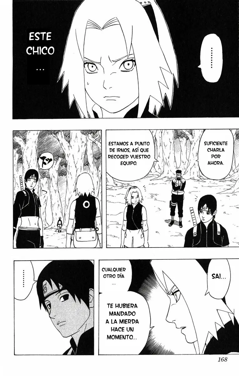 Naruto capítulo 289, página 6