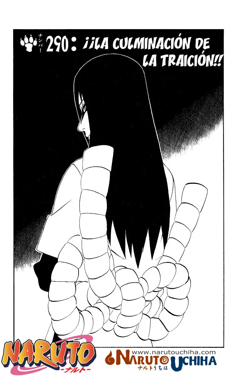 Naruto capítulo 290, página 1