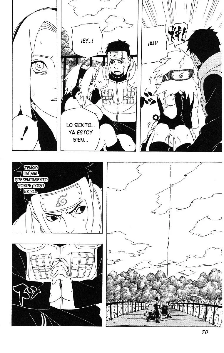 Naruto capítulo 293, página 8