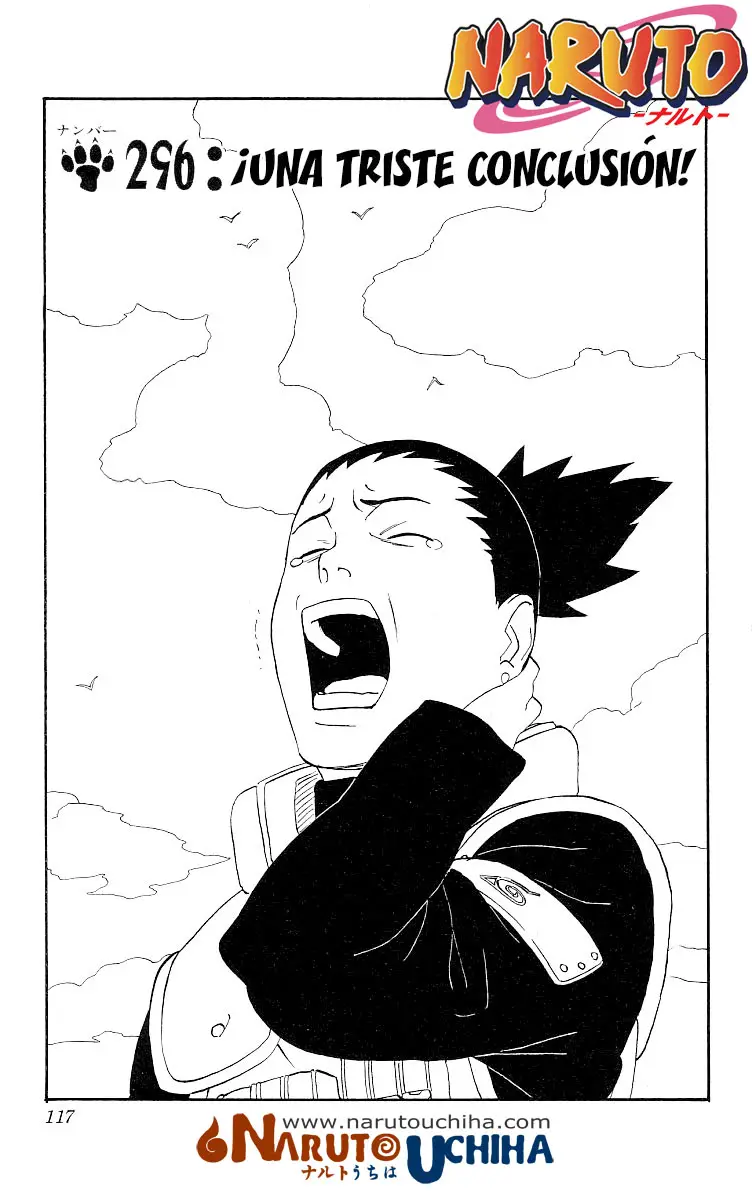 Naruto capítulo 296, página 1