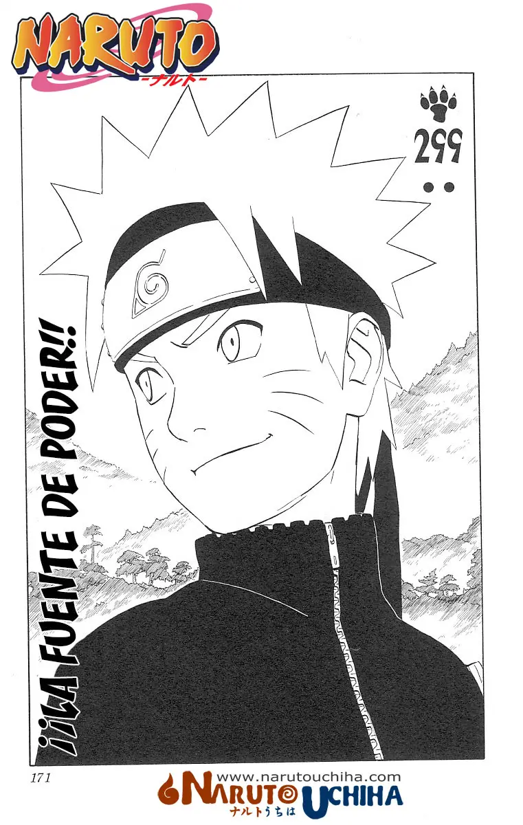 Naruto capítulo 299, página 1