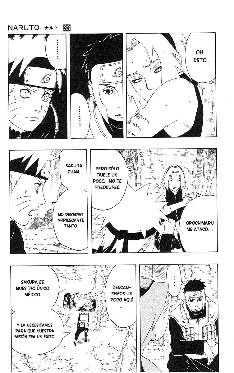 Naruto capítulo 299, página 5
