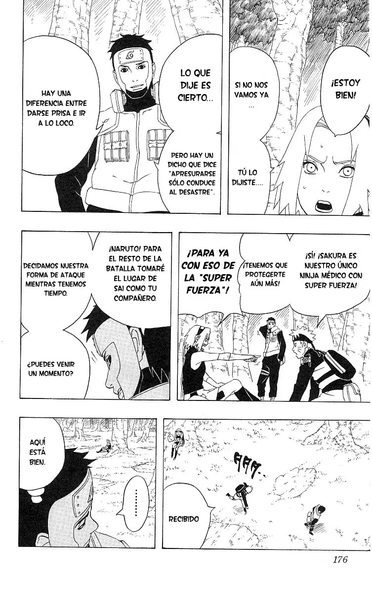 Naruto capítulo 299, página 6