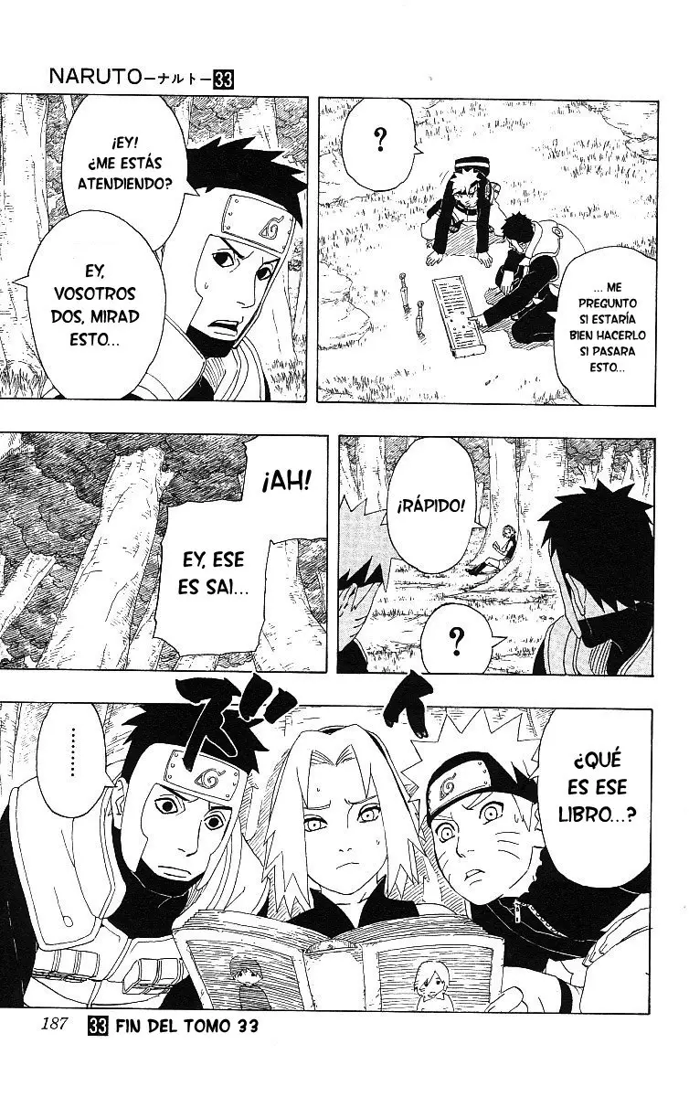 Naruto capítulo 299, página 17
