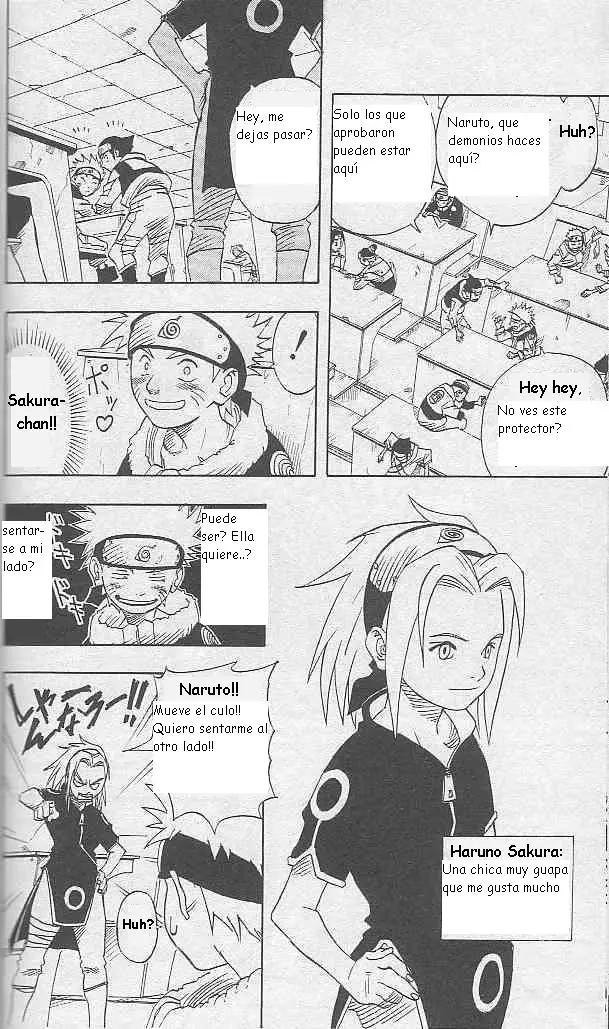 Naruto capítulo 3, página 4