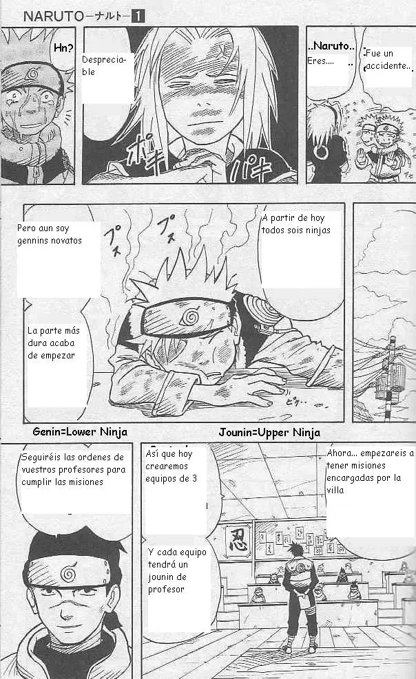 Naruto capítulo 3, página 9