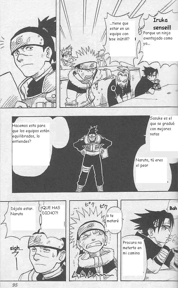 Naruto capítulo 3, página 11