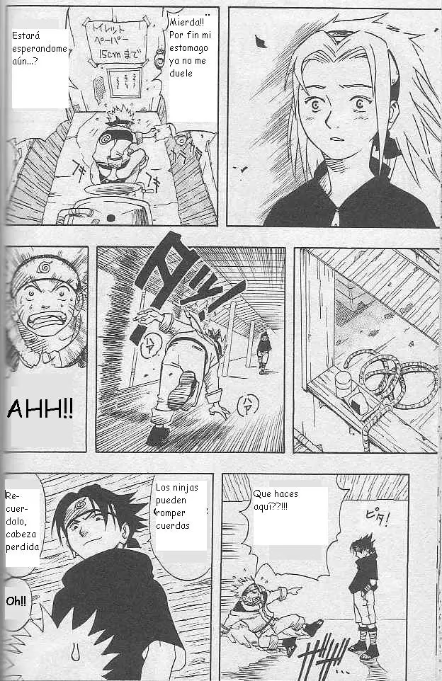 Naruto capítulo 3, página 22