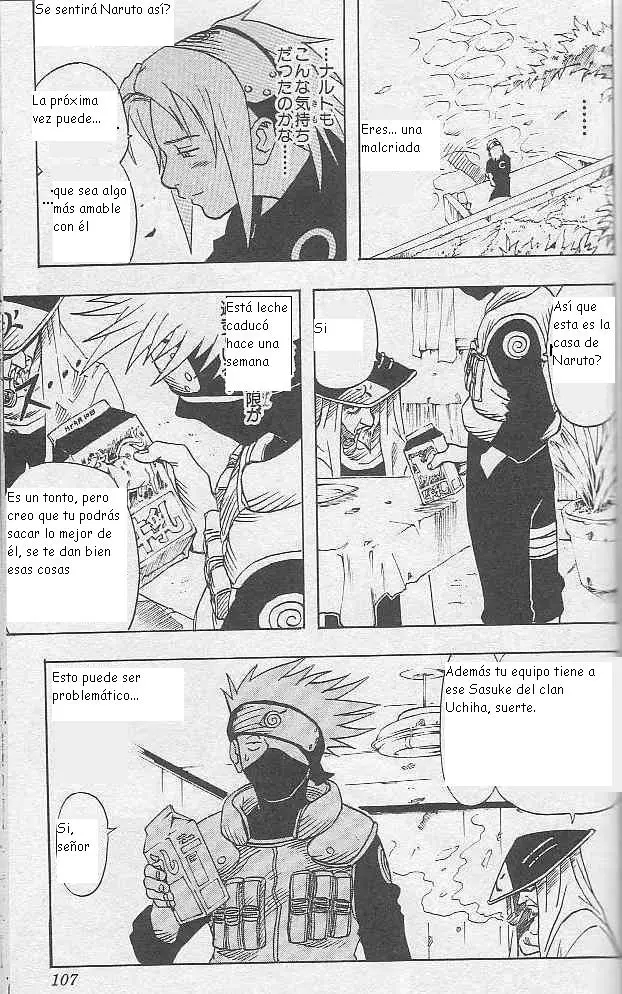 Naruto capítulo 3, página 23