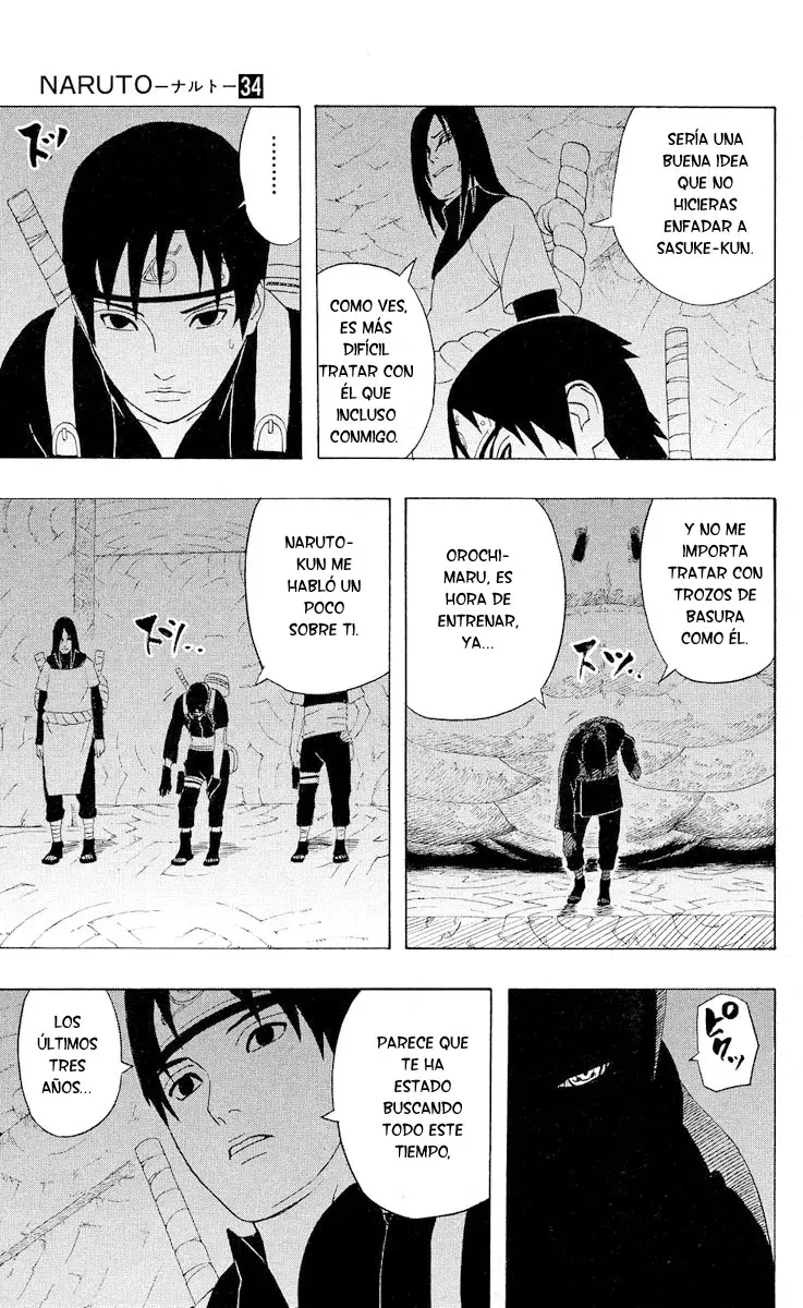 Naruto capítulo 301, página 8
