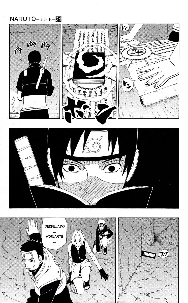 Naruto capítulo 302, página 9