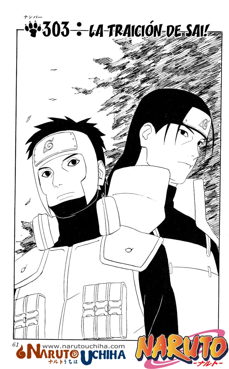 Naruto capítulo 303, página 1